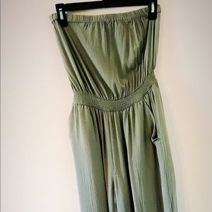 Olive Green Jumpsuit